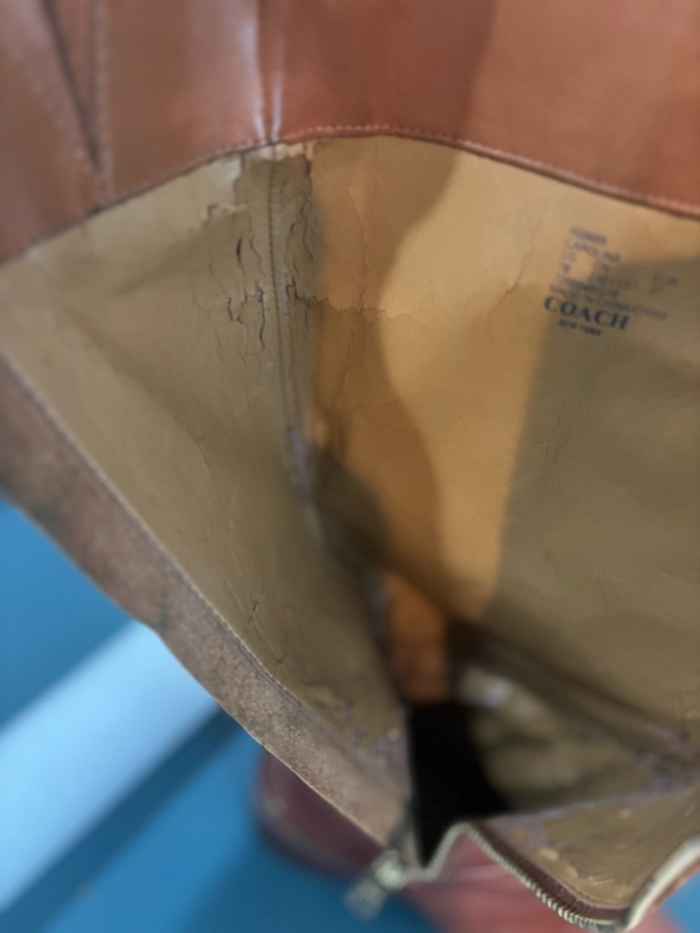 ❤️SALE❤️ Coach Carolina Leather Riding Boots - Picture 12 of 16